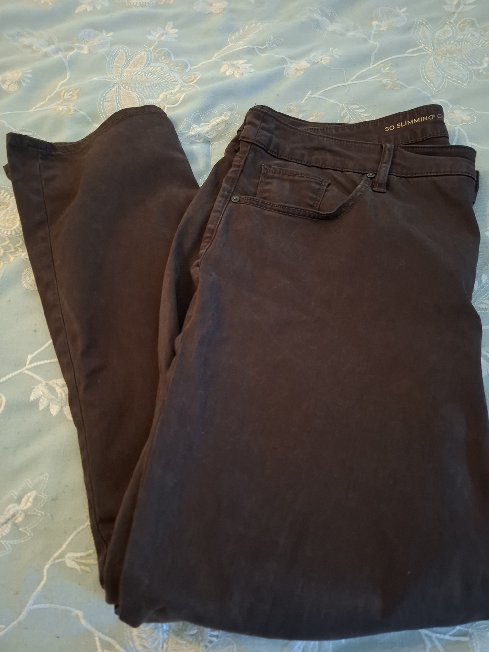 Chico's Women's Ankle-Length Jeans in Dark Brown